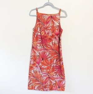 Vintage 90s Y2K Vivienne Tam Tropical Floral Dress ASO Phoebe Friends